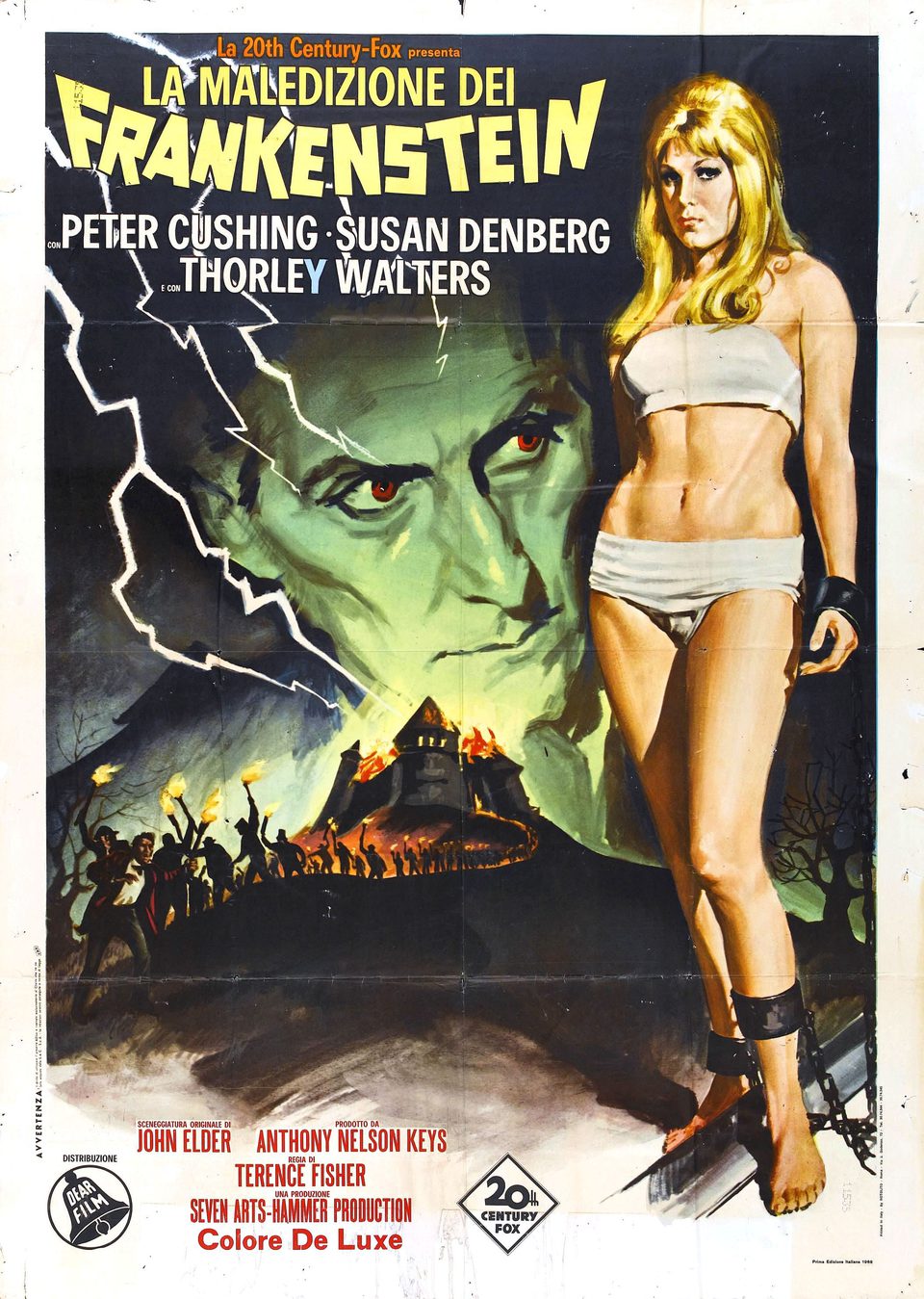 Poster of Frankenstein Created Woman - Frankenstein creó a la mujer