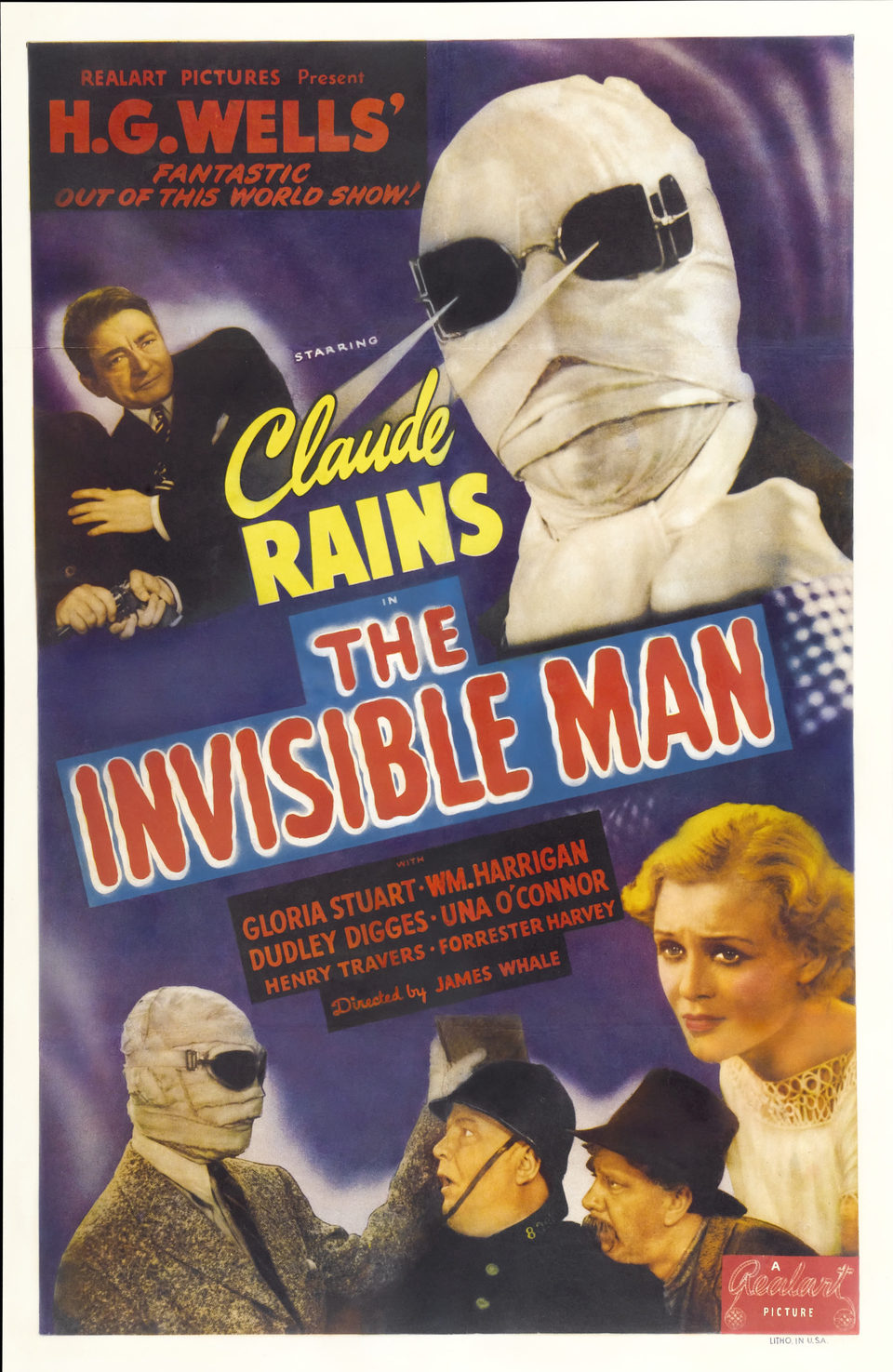 Poster of The Invisible Man - El hombre invisible