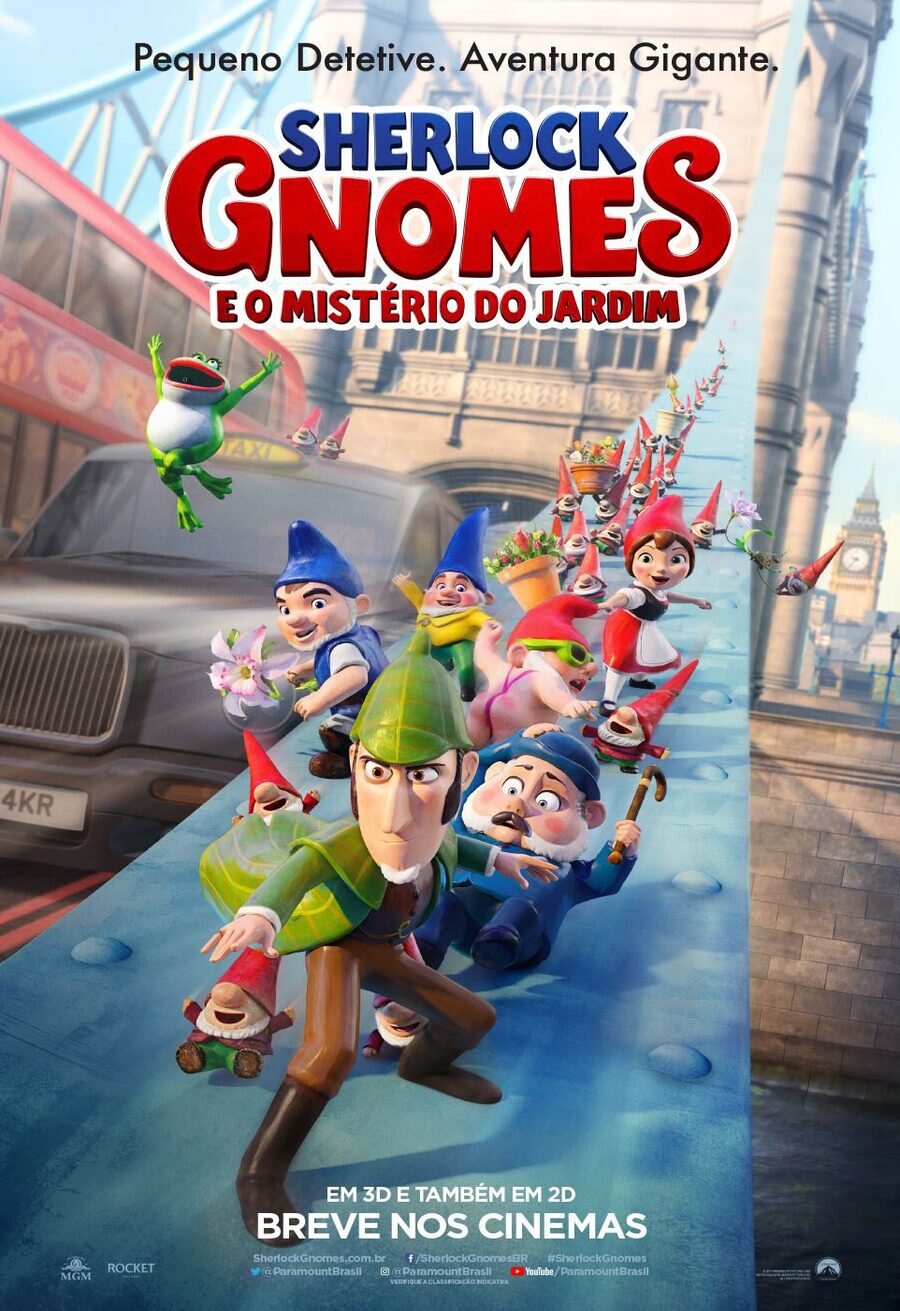 Poster of Sherlock Gnomes - cartel #2