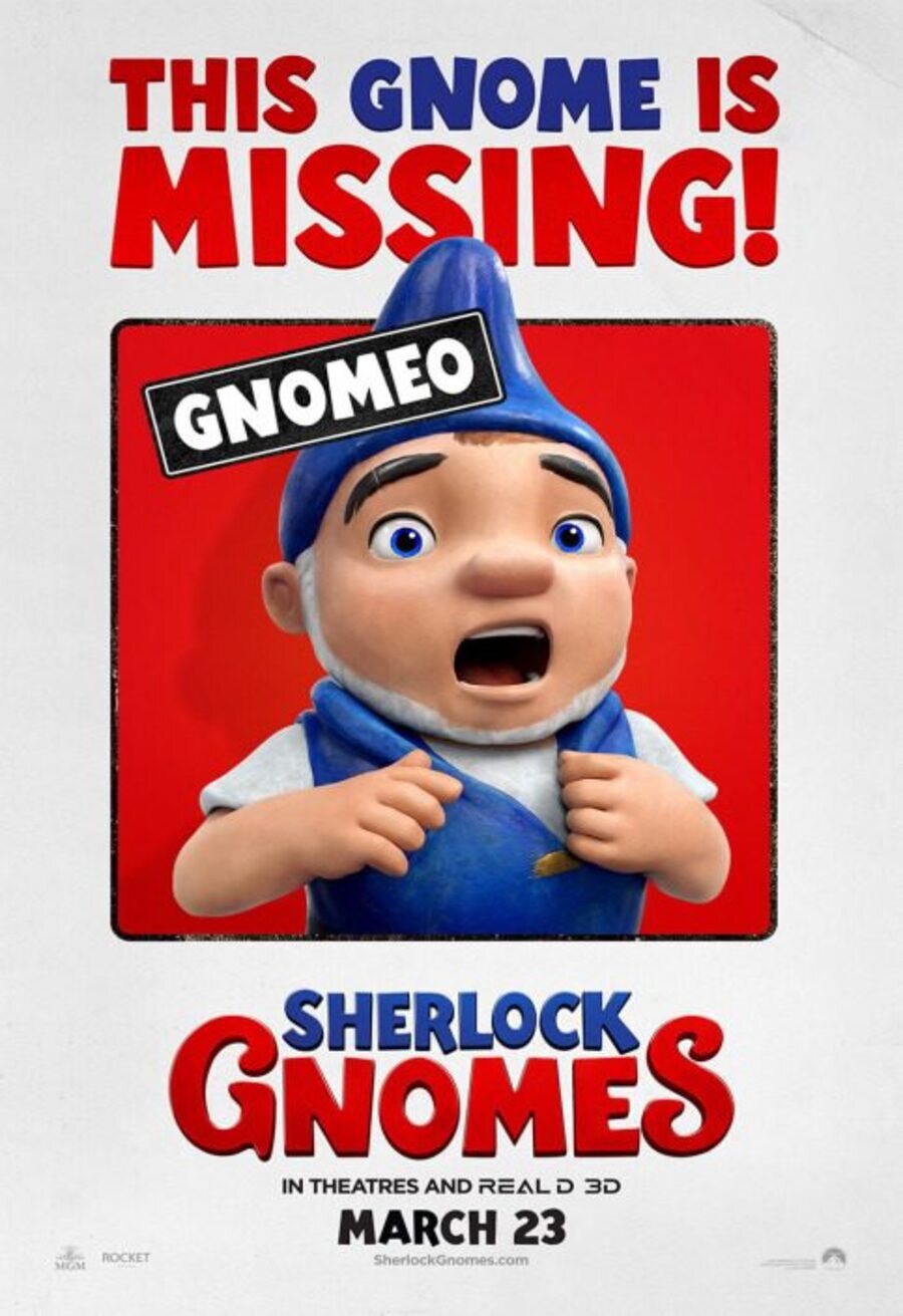Poster of Sherlock Gnomes - teaser Gnomeo