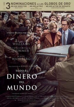 Poster español 'Todo el dinero del mundo'