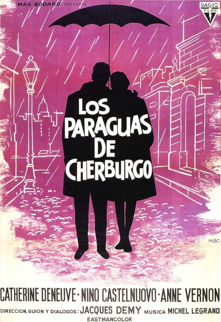 Poster of The Umbrellas of Cherbourg - España