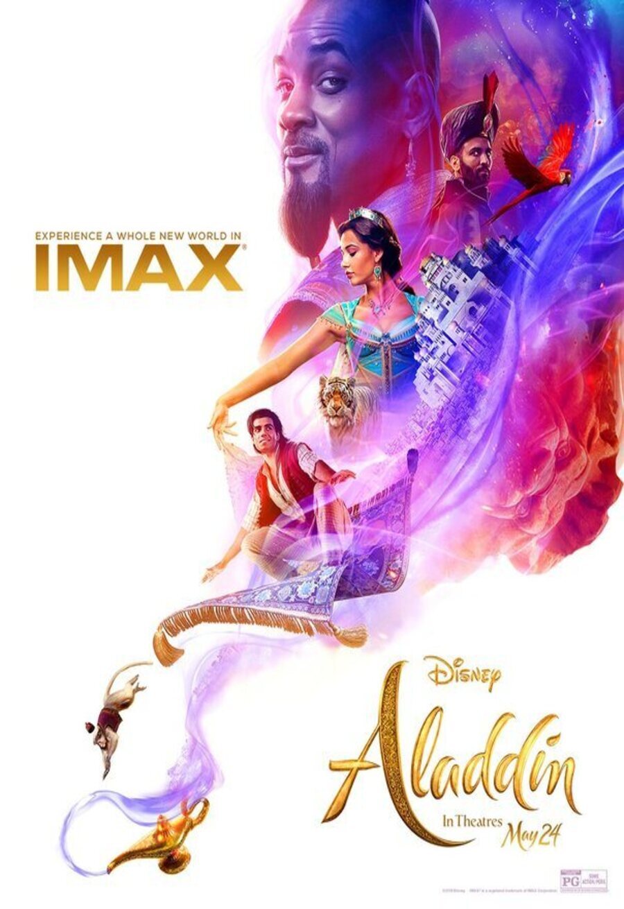 Poster of Aladdin - EEUU Imax