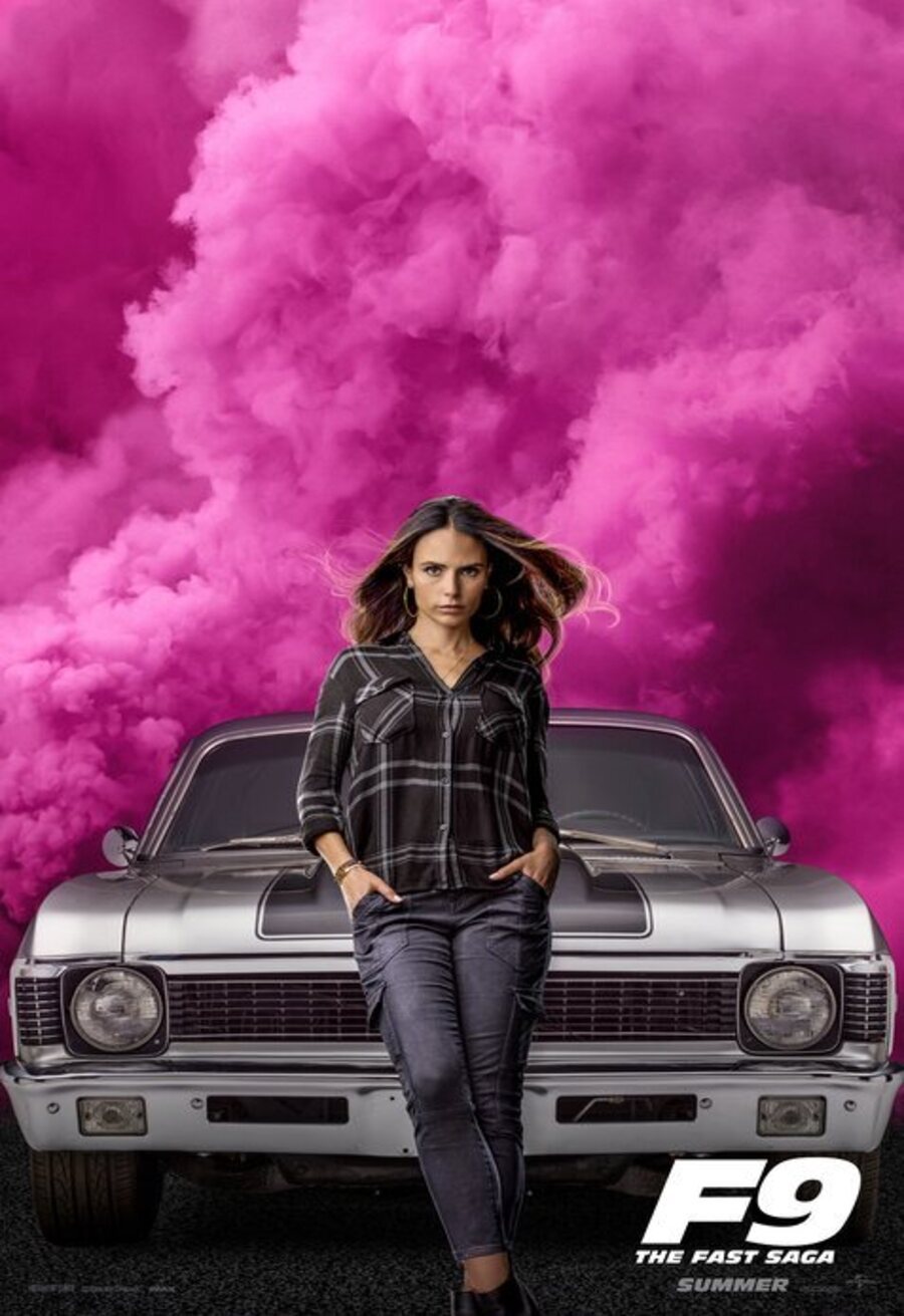 Poster of Fast9 - Jordana Brewster como Mia Toretto