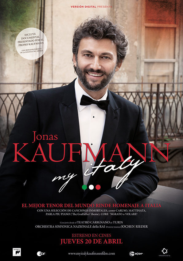 Poster of Jonas Kaufmann: My Italy - Poster #1