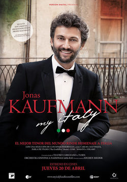Poster Jonas Kaufmann: My Italy