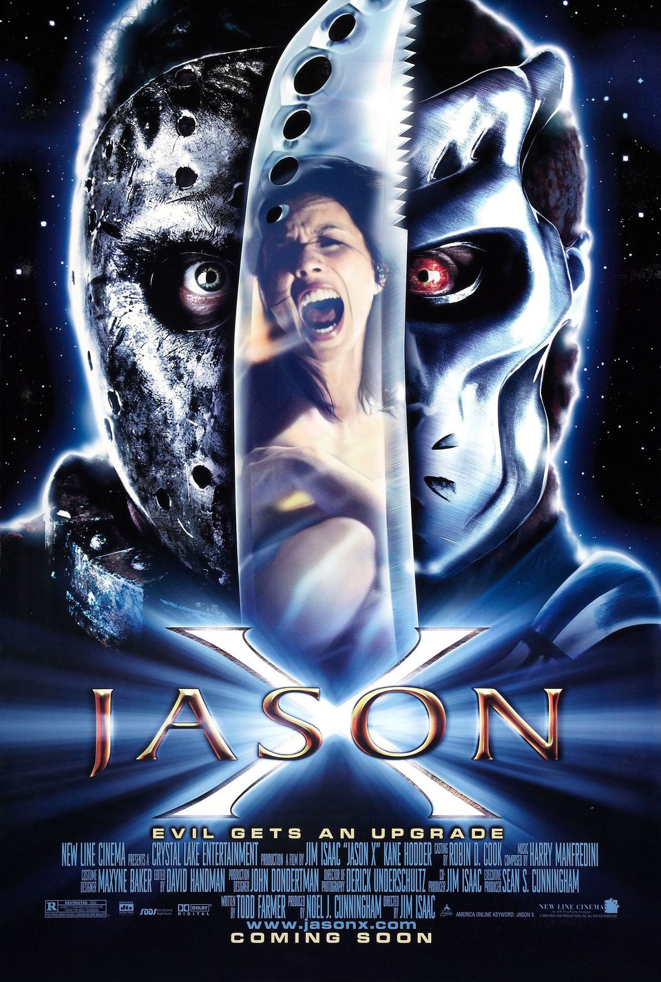 Poster of Jason X - Póster inglés