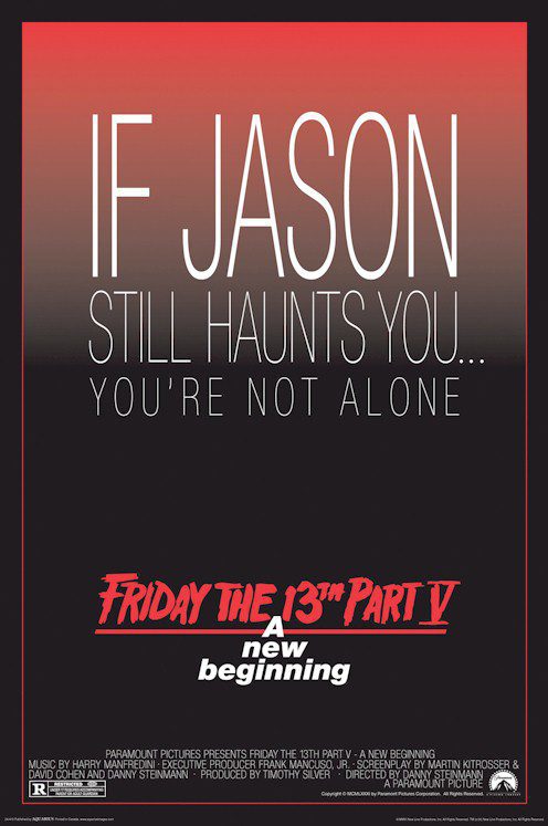 Poster of Friday the 13th: A New Beginning - EE.UU. #2