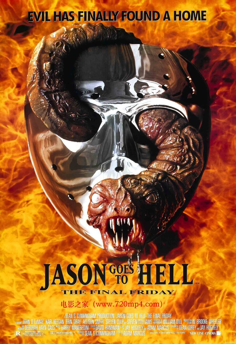 Poster of Jason Goes to Hell: The Final Friday - Viernes 13. Parte IX: Jason se va al infierno