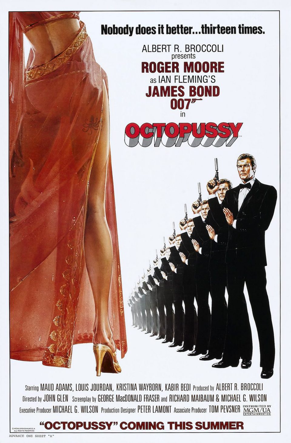 Poster of Octopussy - Póster