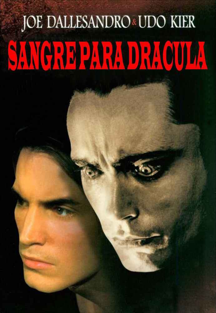 Poster of Blood for Dracula - España