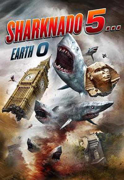 Poster of Sharknado 5: Global Swarming - 'Sharknado 5: Aletamiento Global'