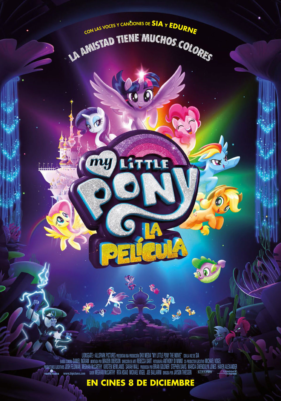 Poster of My Little Pony: The movie - España