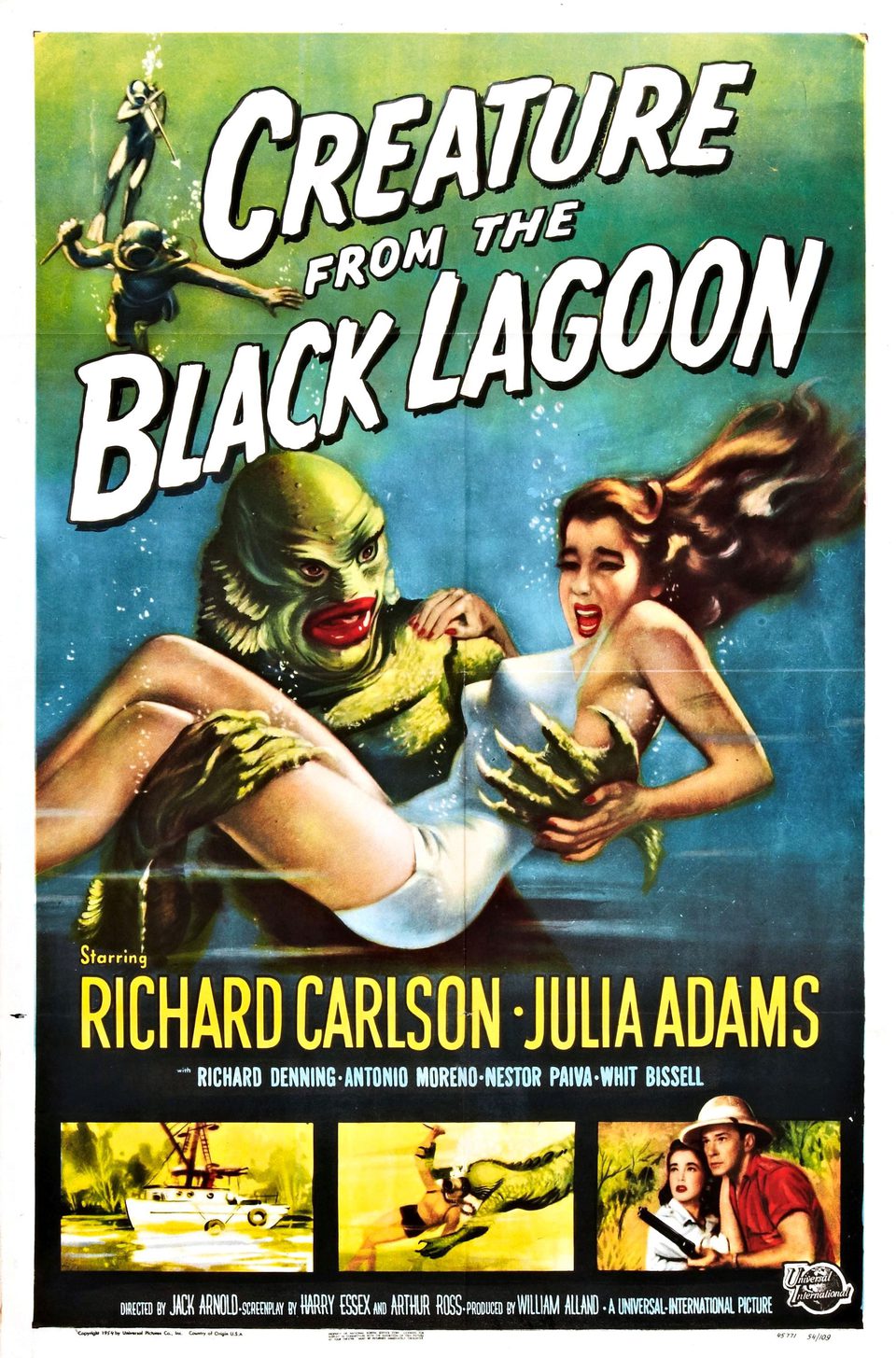 Poster of Creature from the Black Lagoon - Poster original