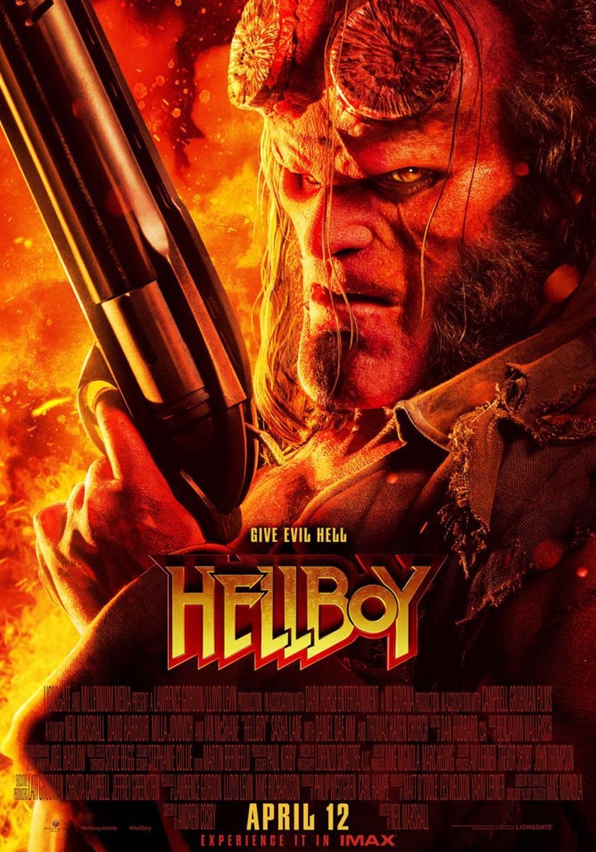 Poster of Hellboy - Inglés