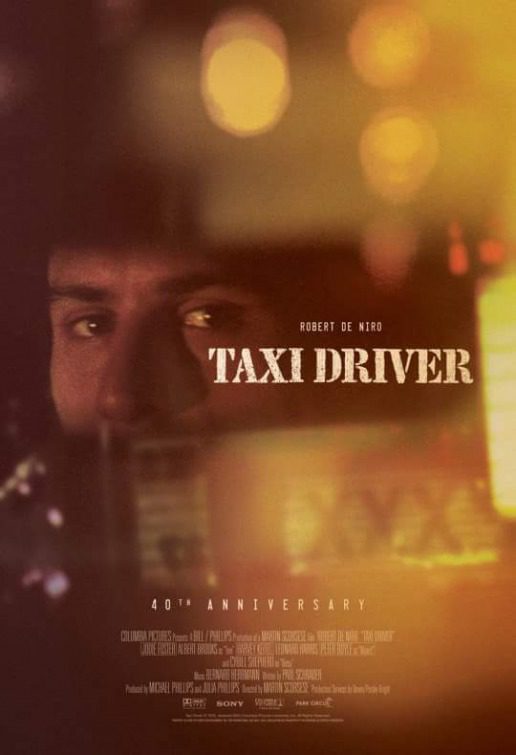 Poster of Taxi Driver - Estados Unidos #3 (40º aniversario)