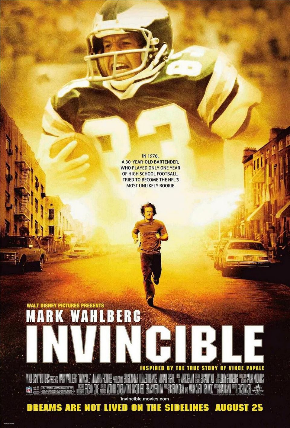Poster of Invincible - Estados Unidos