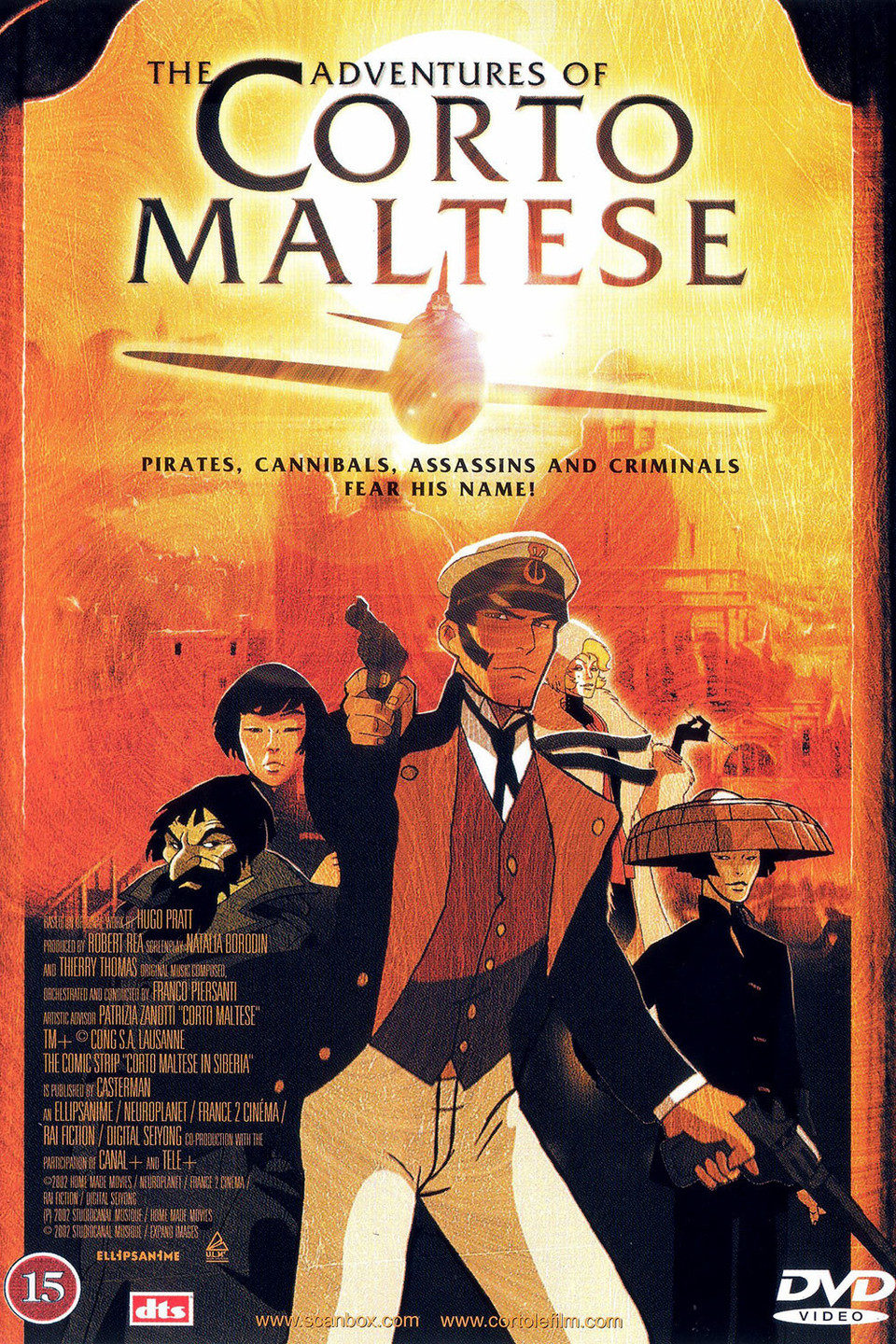 Poster of The Adventures of Corto Maltese - Reino Unido