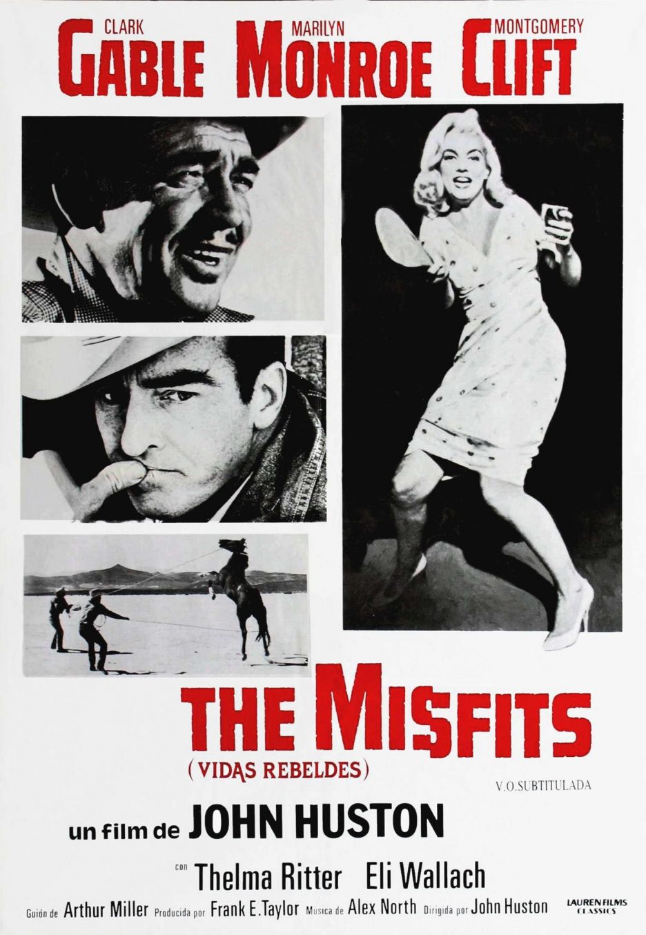 Poster of The Misfits - España