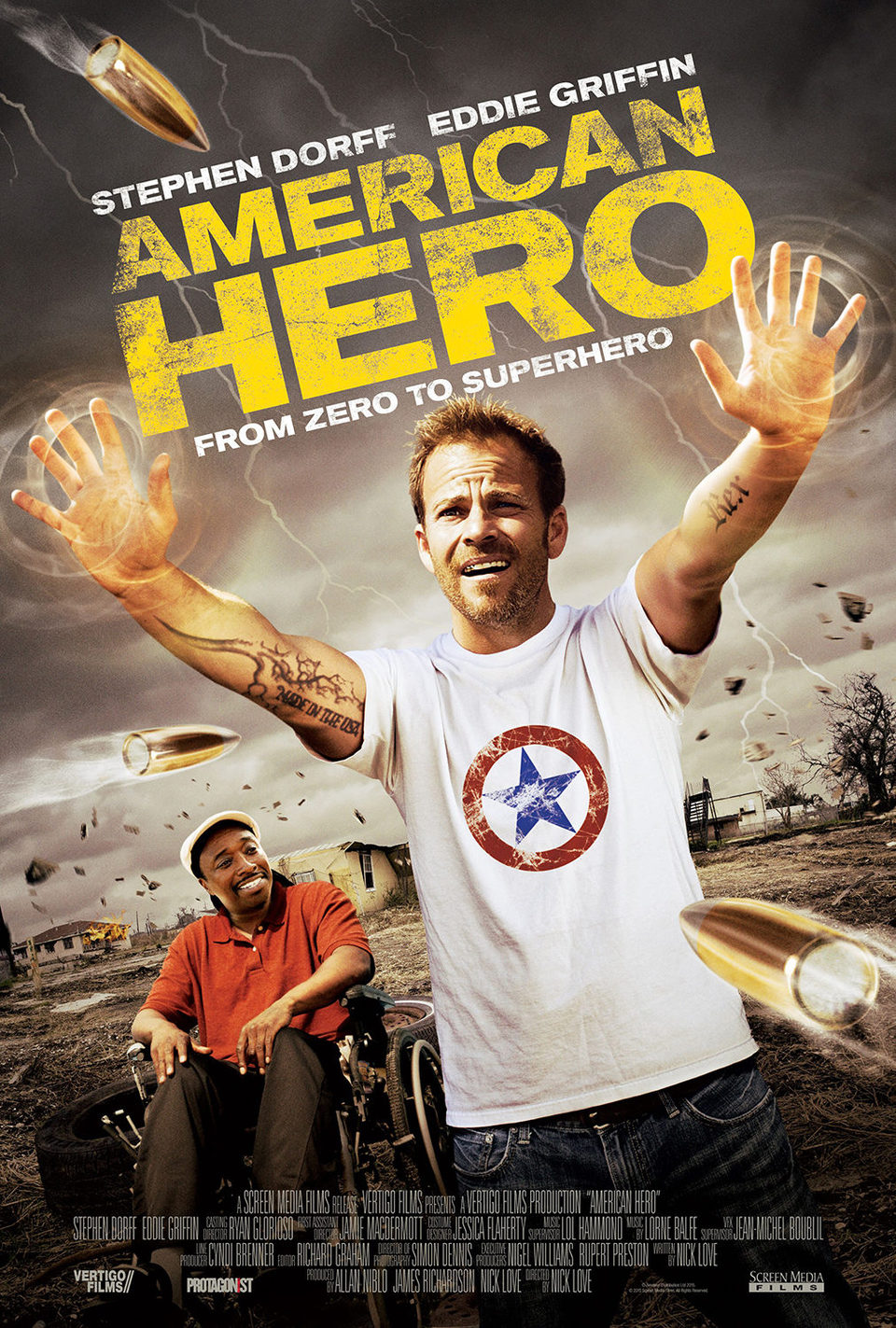 Poster of American Hero - Póster oficial