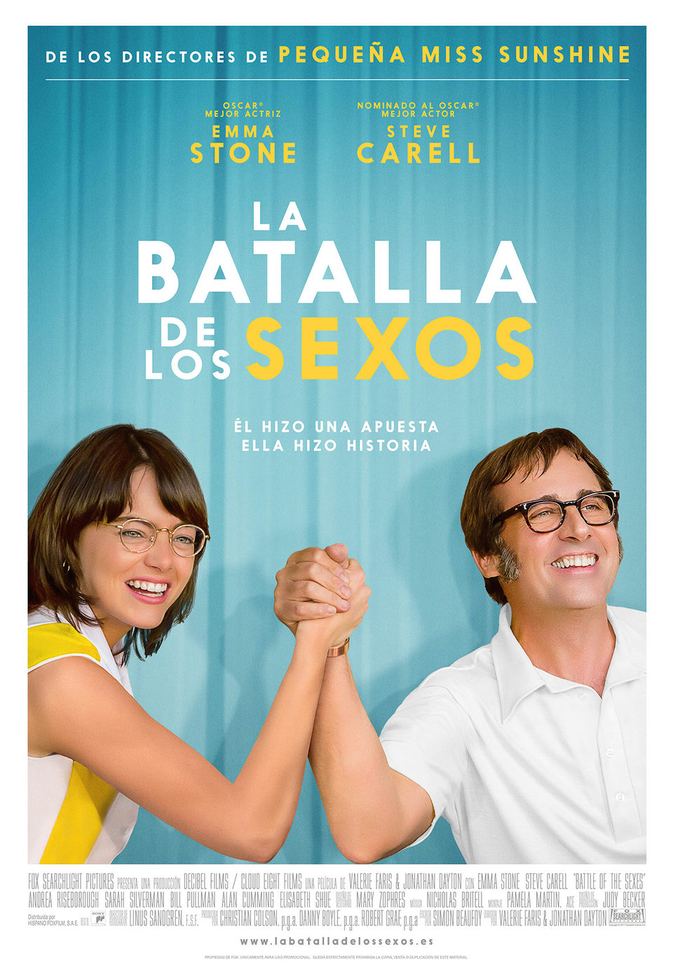 Poster of Battle of the Sexes - España