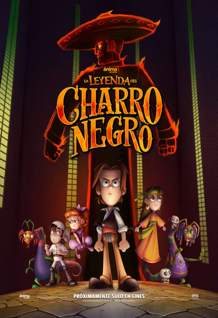 Poster of La leyenda del charro negro - Póster final