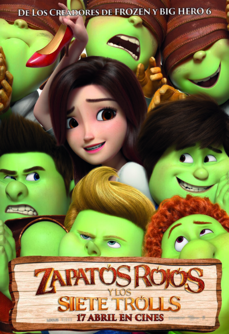 Poster of Red Shoes and the Seven Dwarfs - Cartel Fecha de Estreno