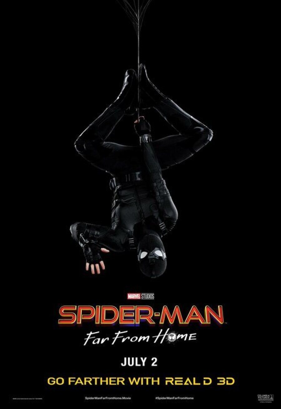 Poster of Spider-Man: Far From Home - Traje negro #2