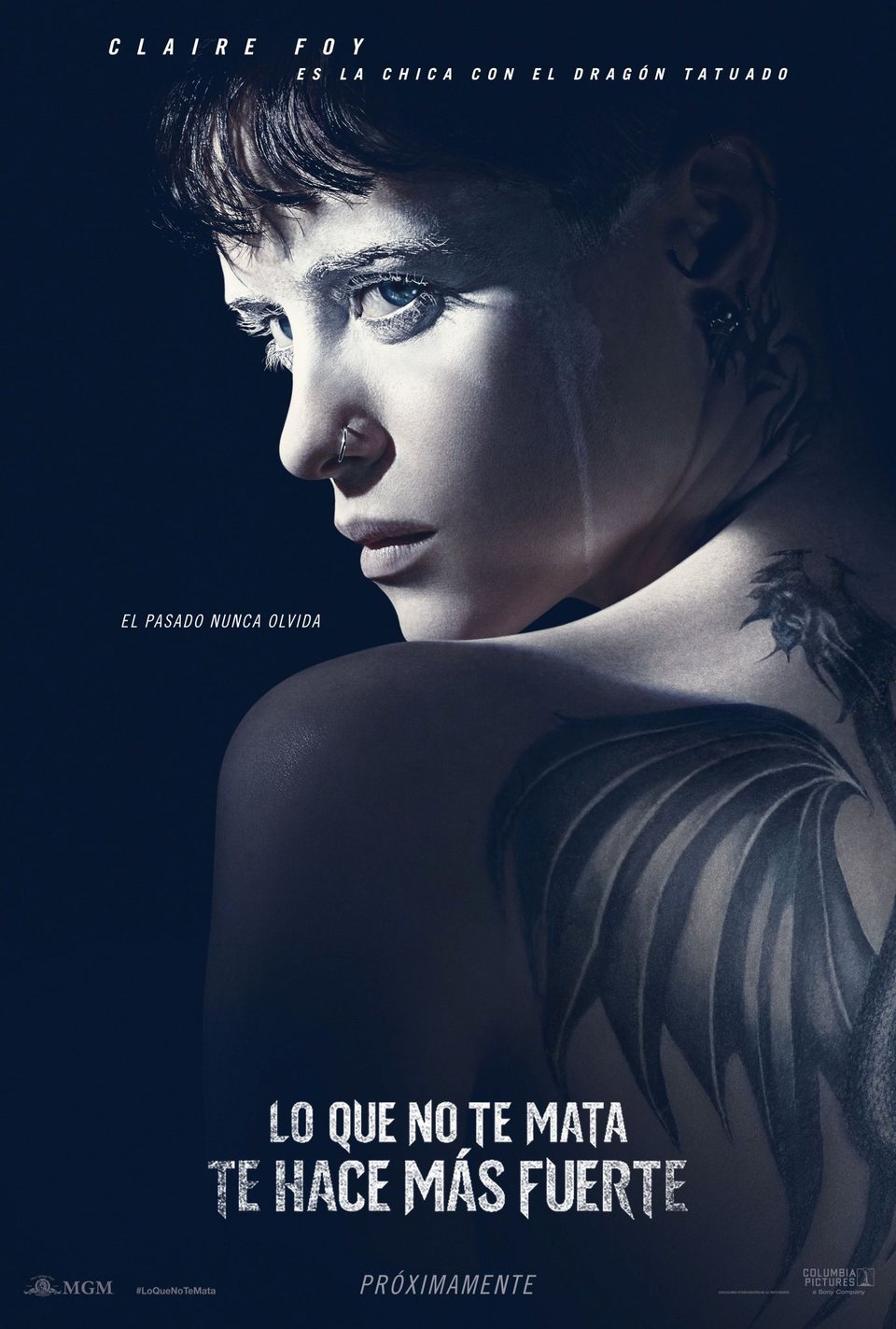 España poster for The Girl in the Spider web