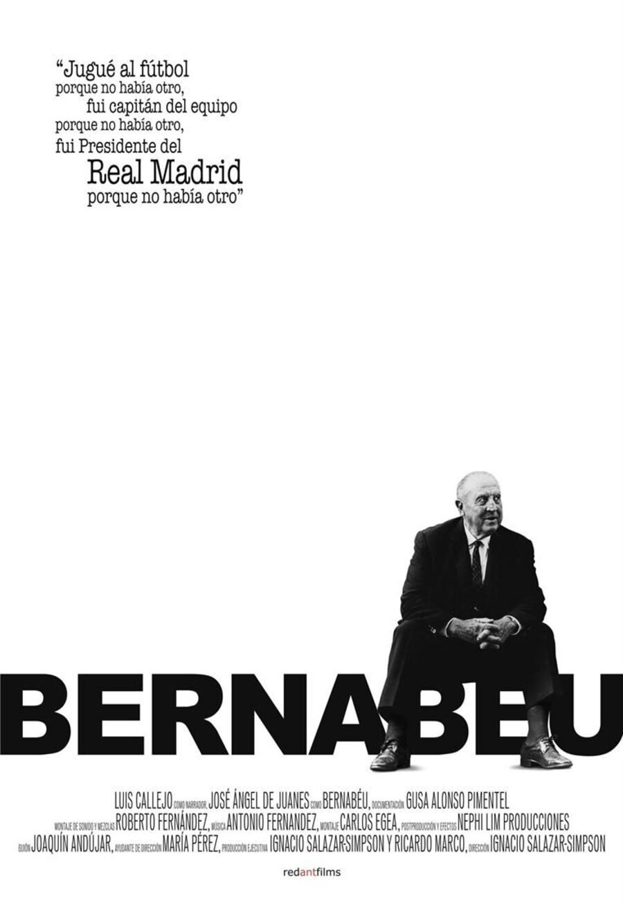 Poster of Bernabéu - Cartel España