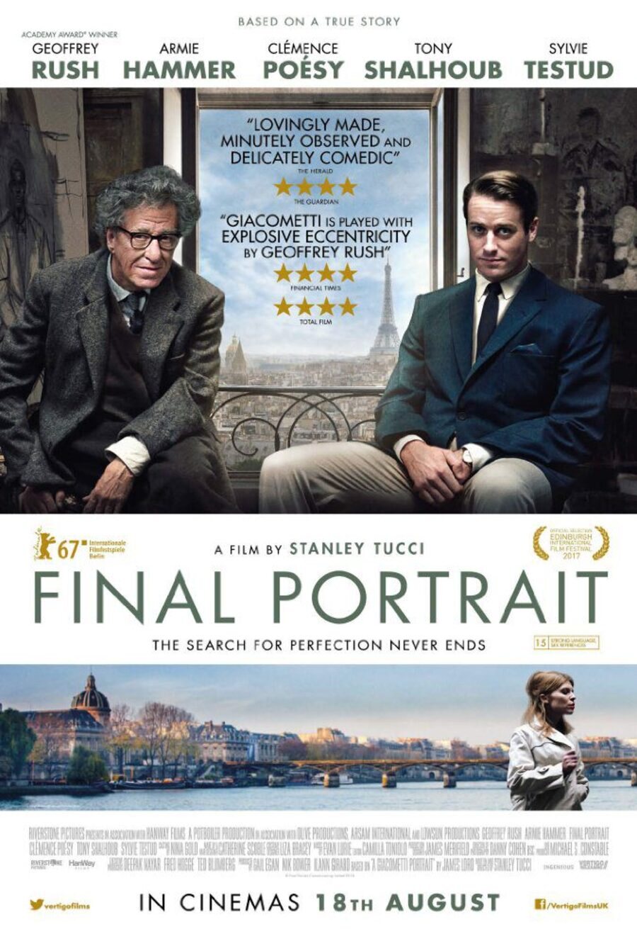 Poster of Final Portrait - Cartel Internacional