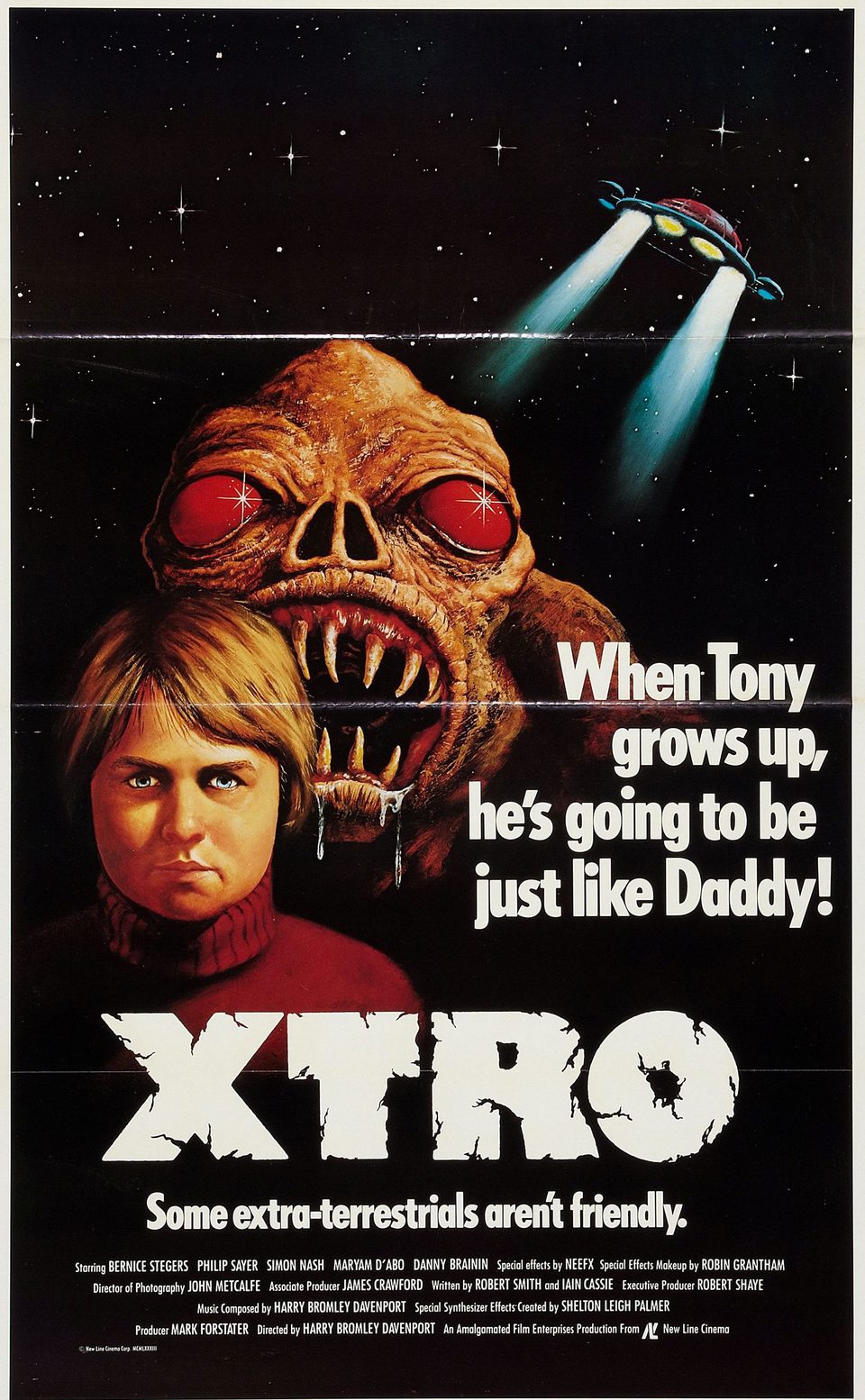 Poster of Xtro - Póster 'Xtro'