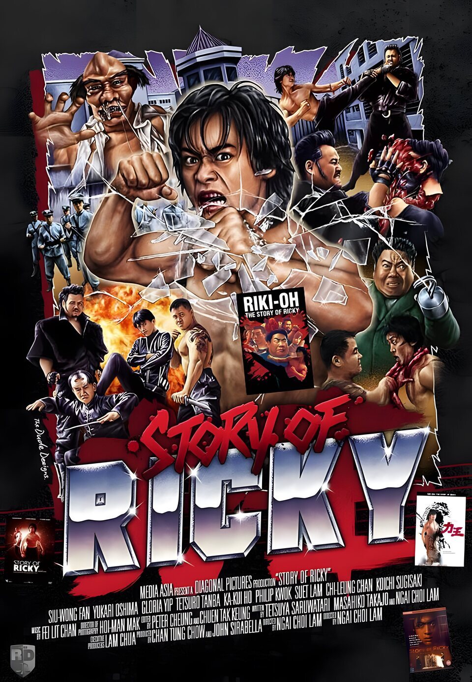 Poster of Riki-Oh: The Story of Ricky - Estados Unidos
