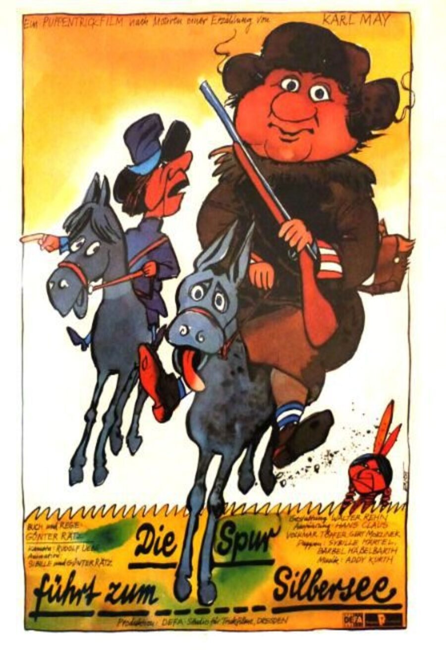 Poster of The Trace Leads to the Silver Lake - Alemania