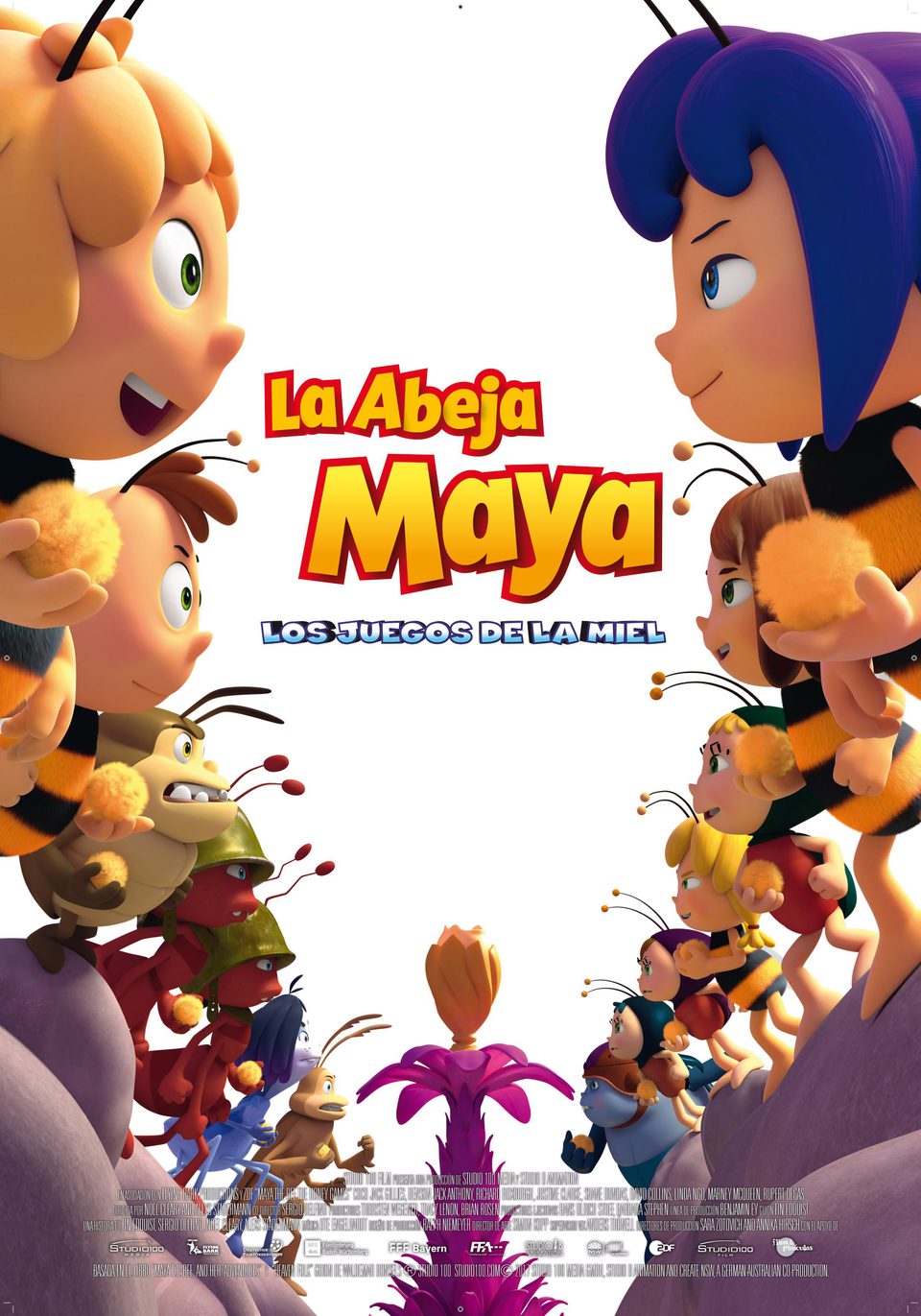 Poster of Maya The Bee 2: The Honey Games - Cartel España