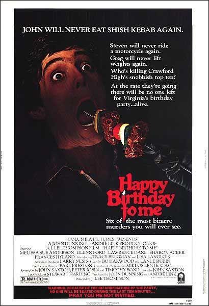 Poster of Happy Birthday to Me - Poster Original