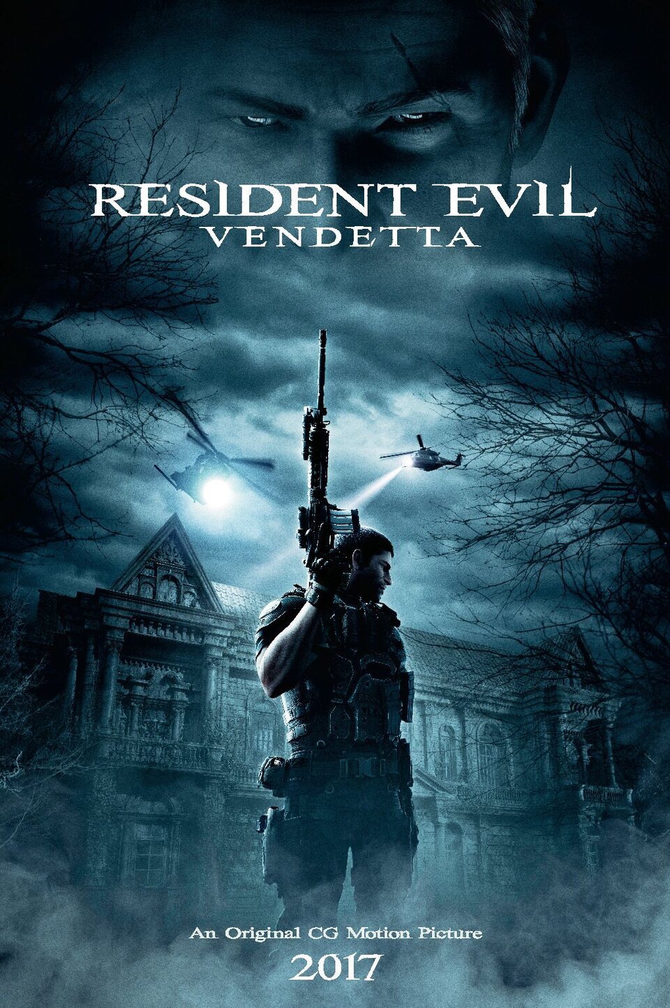Poster of Resident Evil: Vendetta - Estados Unidos