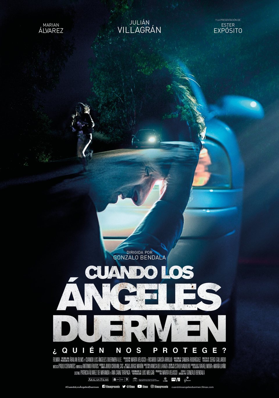 Poster of Cuando los ángeles duermen - Cartel 'Cuando los ángeles duermen'