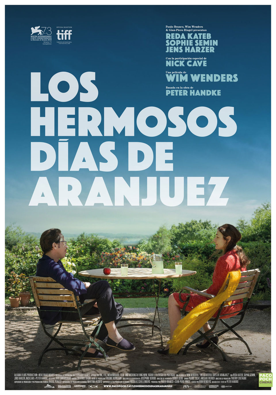 Poster of The Beautiful Days Of Aranjuez - Cartel España
