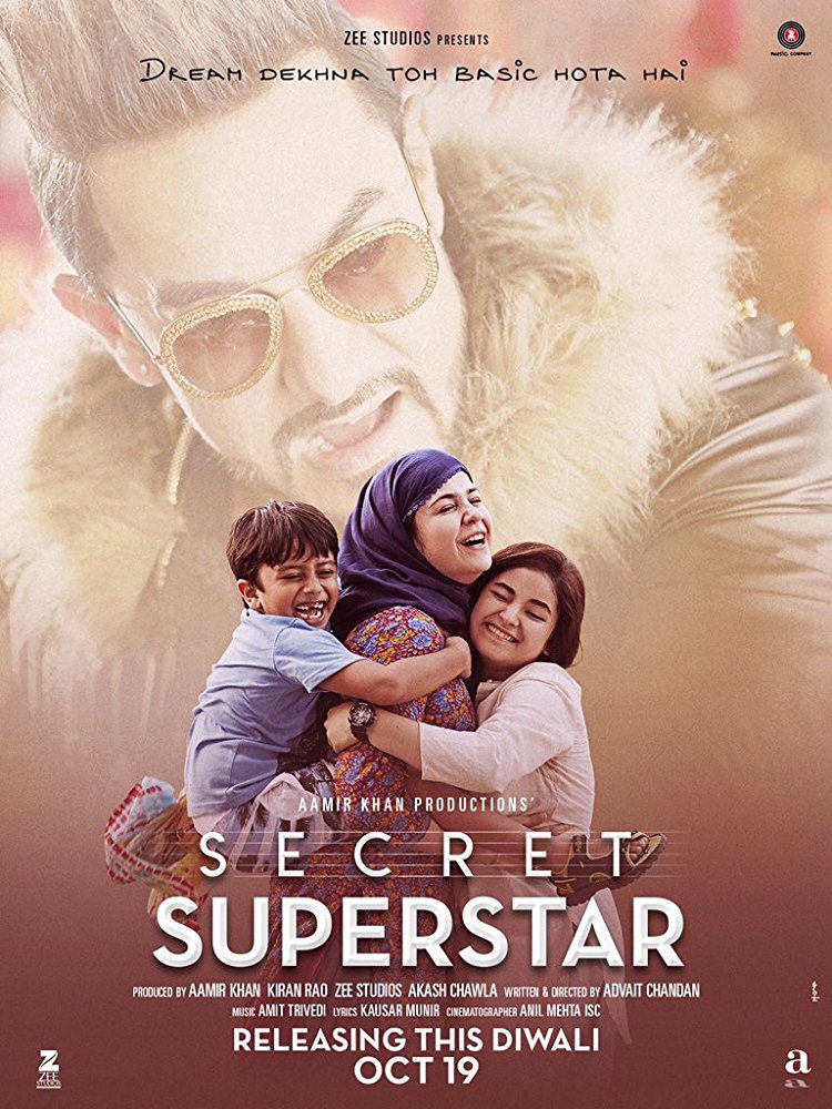 Poster of Secret Superstar - Cartel internacional