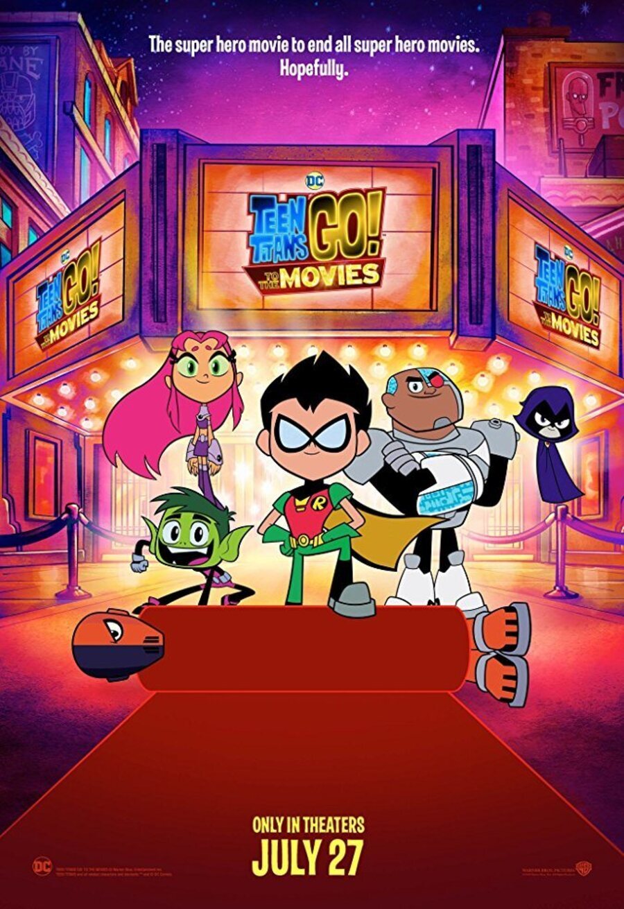 Poster of Teen Titans Go! To the movies - EEUU