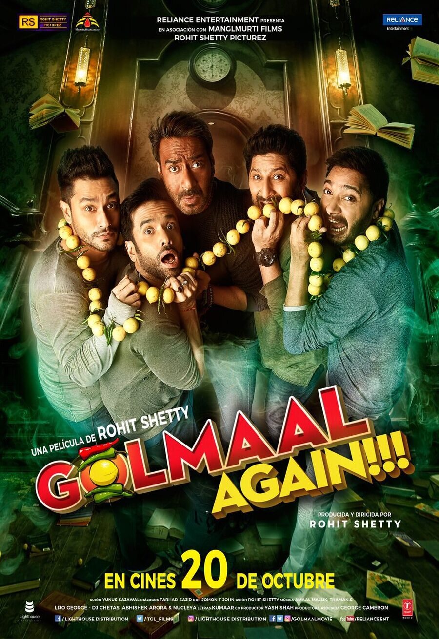 Poster of Golmaal Again - Cartel España