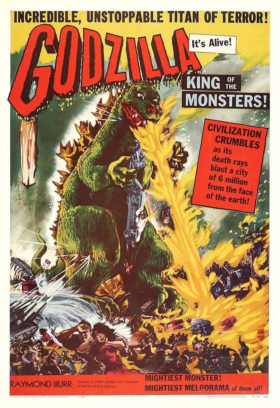 Poster of Godzilla, King of the Monsters! - Estados Unidos