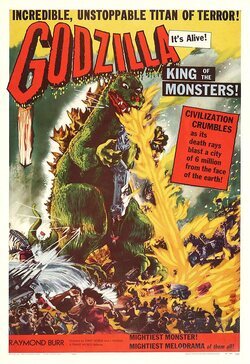 Poster Godzilla, King of the Monsters!