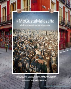 Poster Me gusta Malasaña