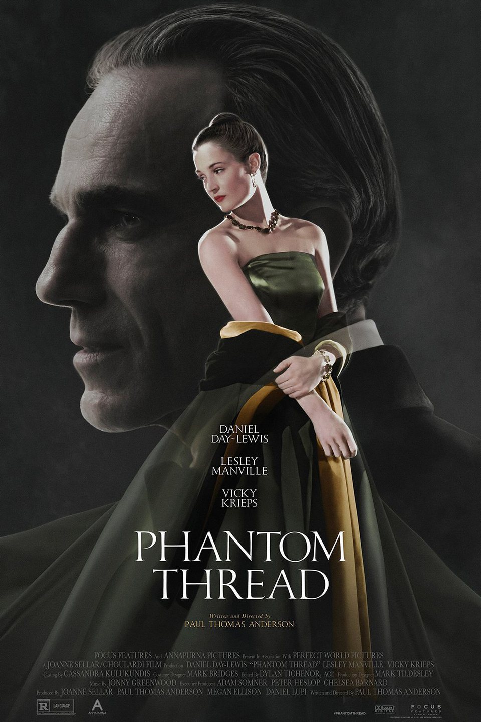 Poster of Phantom Thread - Estados Unidos #2