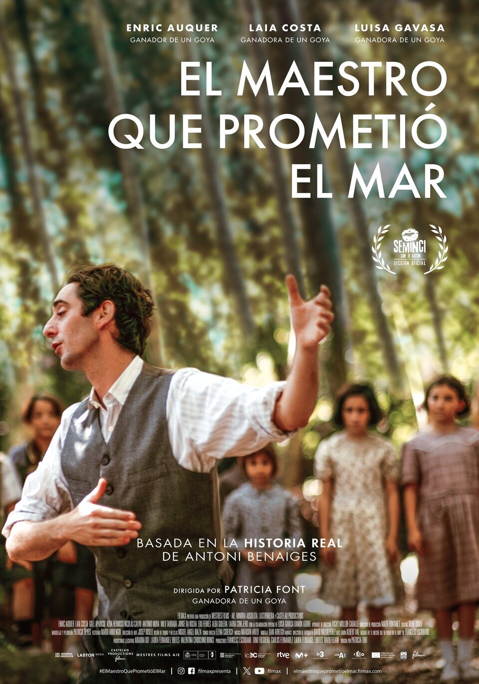 Poster of El maestro que prometió el mar - España