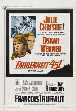 Poster Fahrenheit 451