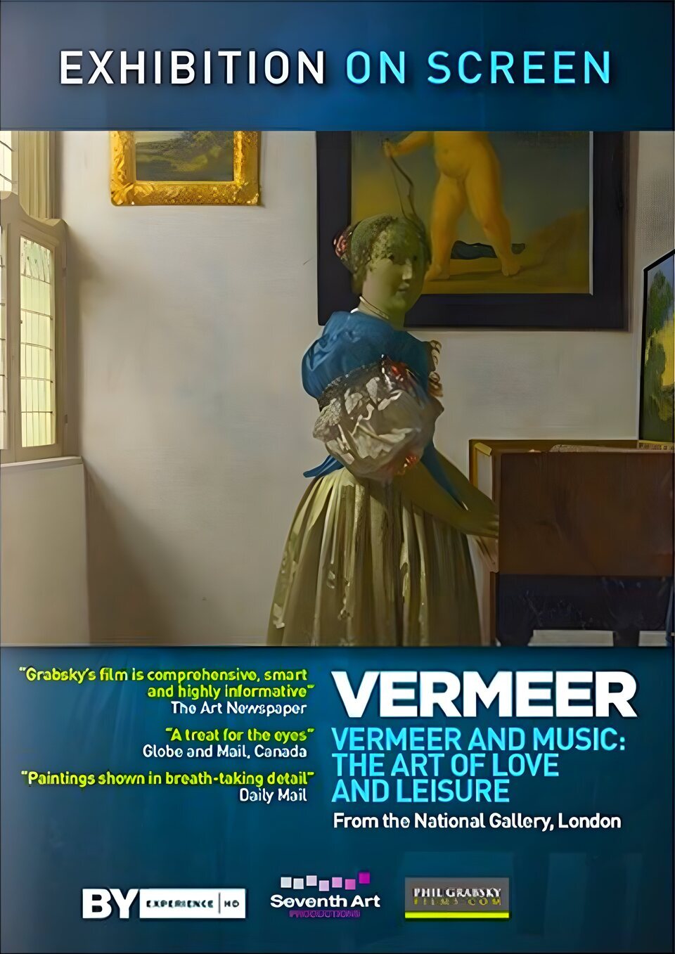 Poster of Vermeer and Music: The Art of Love and Leisure - Reino Unido