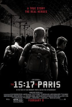 Poster The 15:17 to Paris